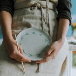 workshop plate and painting